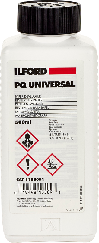 Pappersframkallare - Ilford PQ Universal DEVELOPER 500ml