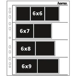 HAMA  Negativfickor Glassin 4 Rader x 3 Negativ 6x6 25styck