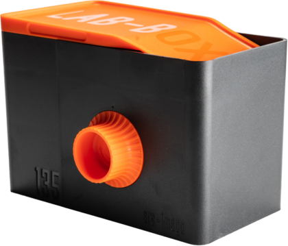 Lab-box 1 module orange