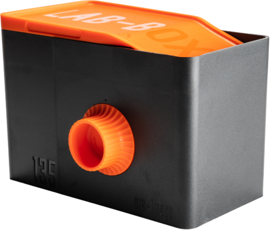 Lab-box 1 module orange