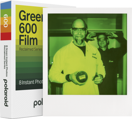 Polaroid  Green 600 Film - Reclaimed Series