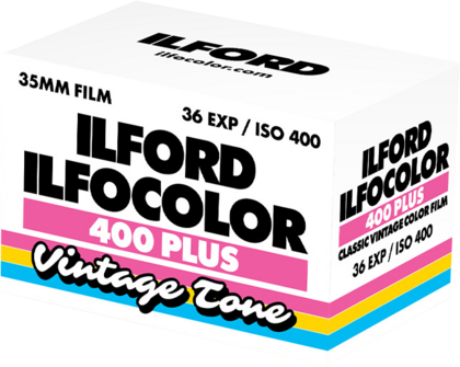 Ilford  ILFOCOLOR 400 Plus Vintage Tone 35mm 36 Exp